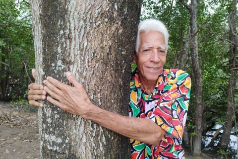 Aposentado plantou mais de 500 árvores em Vitória